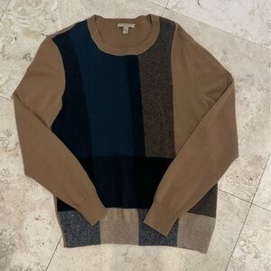 Men's Burberry Tan Knit Sweater size large